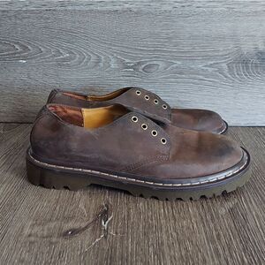 Arizona Jean Co Vintage Brown Leather Oxfords Size 7